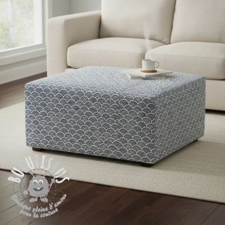 Tissu déco Linenlook Little Wave Scale