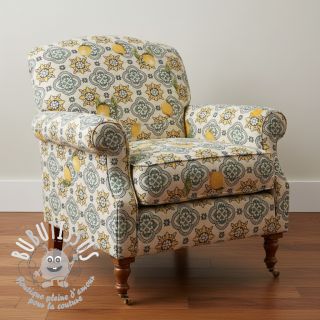 Tissu déco GOBELIN PREMIUM Citrus fruit tales