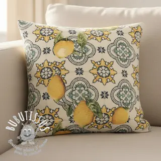 Tissu déco GOBELIN PREMIUM Citrus fruit tales