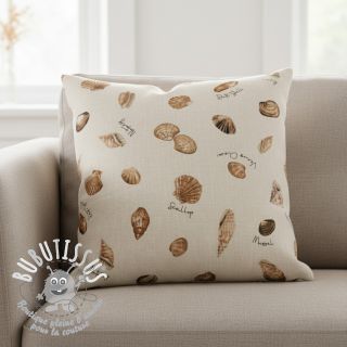Tissu déco Linenlook Sea shell path