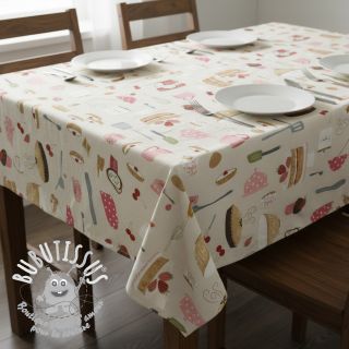 Tissu déco premium Baking sweet recipe