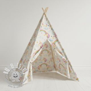 Tissu déco premium Handpaint unicorn