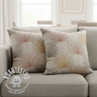 Tissu déco Luxury palm metallic premium