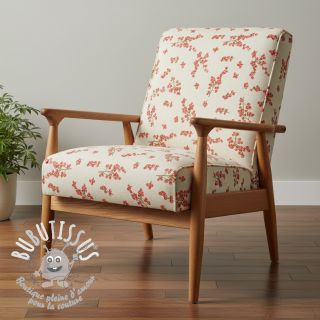 Tissu déco Linenlook Winter berry