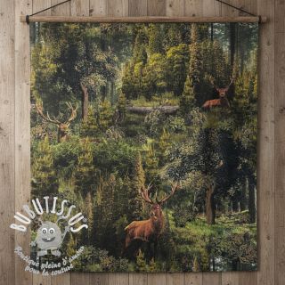 Tissu déco Ancient forest digital print