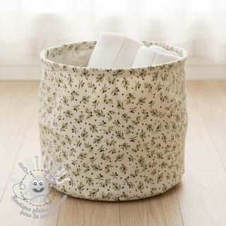 Tissu déco Linenlook premium Black Olive