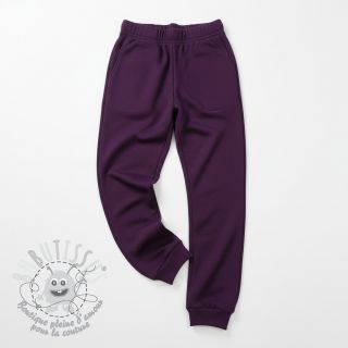 Sweat envers minkee MELANGE bordeaux