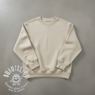 Sweat envers minkee MELANGE sand