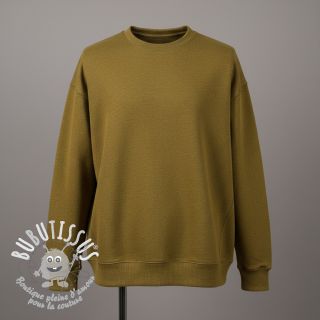 Sweat envers minkee MELANGE ochre