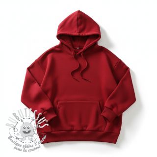 Sweat envers minkee dark red