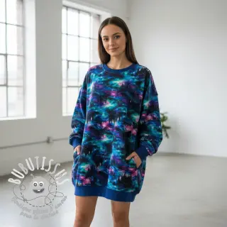 Sweat envers minkee JOGGING In the night design B digital print