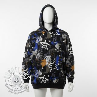 Sweat Graffiti black digital print