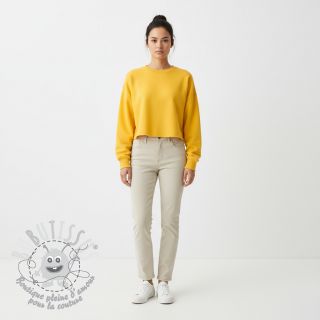 Sweat envers minkee JOGGING yellow