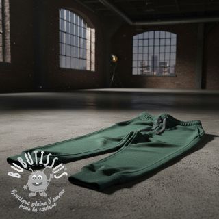 Sweat envers minkee JOGGING dark green melange