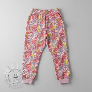 Sweat Abstract flowers pink digital print