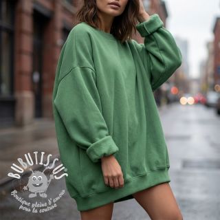 Sweat envers minkee JOGGING forest green