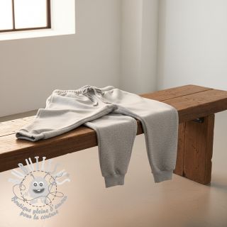 Sweat envers minkee JOGGING ecru melange