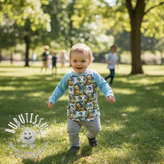 Jersey Mini animals design A digital print