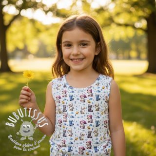 Jersey Olly and friends design D digital print