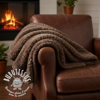 Fourrure Curly mocha