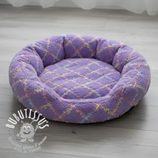 Fausse fourrure avec tulle MULTI lilac