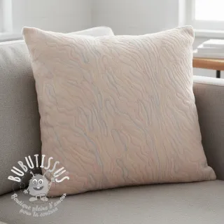 Fausse fourrure avec tulle Powder
