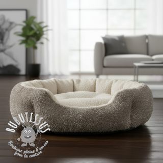 Fourrure LUREX SILVER taupe