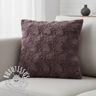 Fourrure aubergine