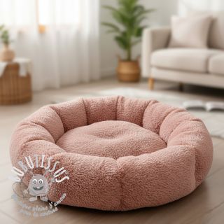 Fourrure LUREX SILVER rose