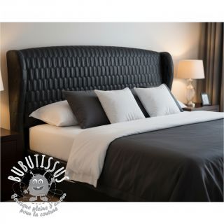 Simili cuir Pilote noir