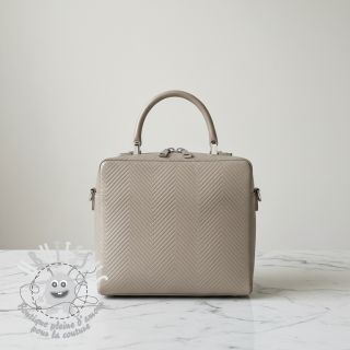 Simili cuir Capiton gris