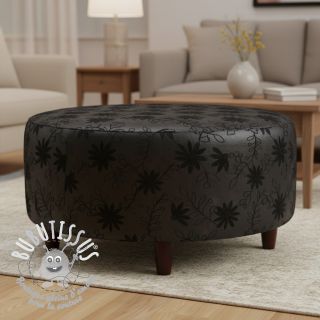 Simili cuir Flowers design C