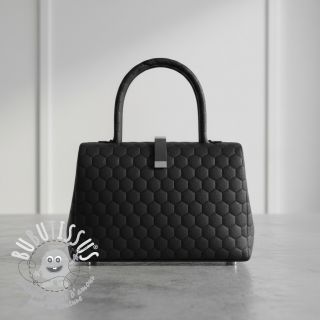 Simili cuir Bacquet noir