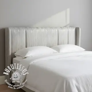 Simili cuir ECORCE argent