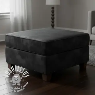 Simili cuir FOIL black