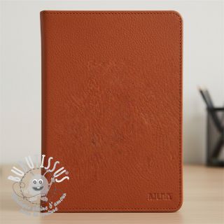 Simili cuir KARIA sienne