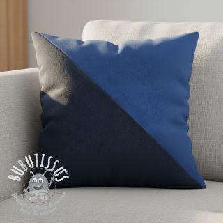 Simili cuir suédine ALASKA roy/marine