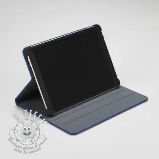 Simili cuir KARIA bleu