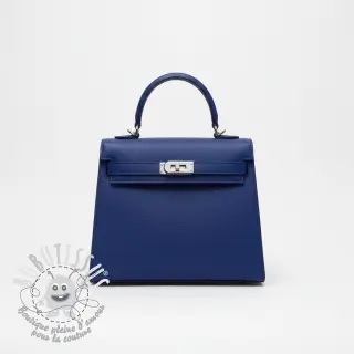 Simili cuir KARIA bleu