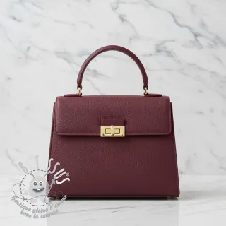 Simili cuir KARIA amethyste