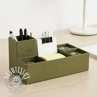 Simili cuir KARIA khaki