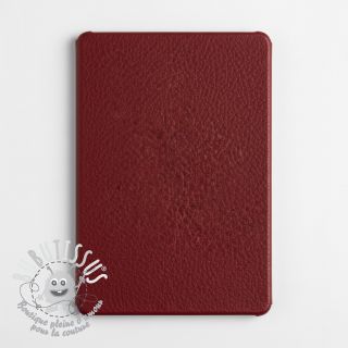 Simili cuir KARIA bordeaux
