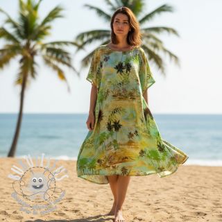 Viscose lin Egypt design A digital print