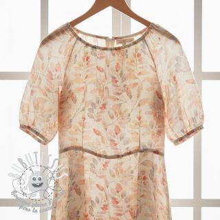 Viscose lin Natural Lin Lissy pink digital print