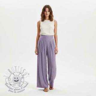 Viscose lin PREMIUM lavender