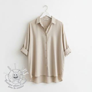 Viscose lin PREMIUM sand