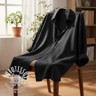 Viscose lin PREMIUM black