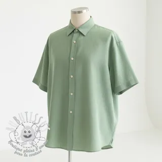 Viscose lin PREMIUM old green