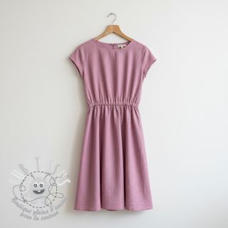 Viscose lin PREMIUM old pink