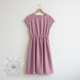 Viscose lin PREMIUM old pink